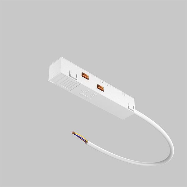 Ввод питания для магнитного шинопровода TRA034B-42W Exility белый