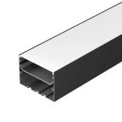 алюминиевый профиль ARH-POWER-W100H70-2000 BLACK 056214