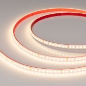 Светодиодная лента Белый теплый 2835 24V  9.6W/m 128Led/метр герм (силиконовая трубка) 038739  RTW-PR-A128-10mm IP66