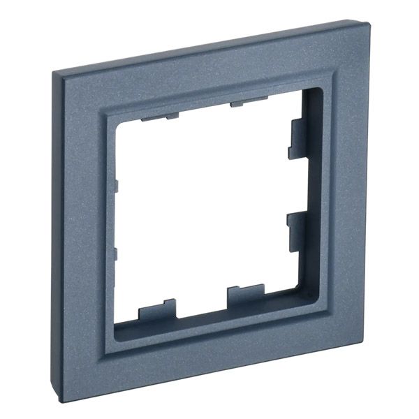 Рамка пластик 1 пост IEK BRITE BR-M12-K35 РУ-1-БрМ маренго