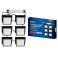 светильник  42W Белый дневной Грильято UL-00012834 ULP-1010-42W-4000K IP54 GRILYATO OPAL BLACK KIT06 квадратный черный (6шт)