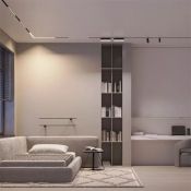 Трековый светильник  16W MIX 053813 MAG-ORIENT-DOTS-L465 Day4000-MIX прямоугольник трековый черный TUYA