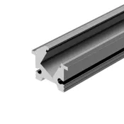 алюминиевый профиль SL-BEVEL-H12-F13-2000 ANOD IRON GREY 045329