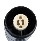светильник Uniel без лампы UL-00011270 UUL-S22D-2x7W-GU10 IP65 BLACK цилиндр накладной черный