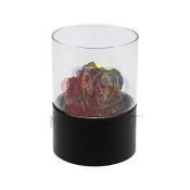 фигурка  светодиодная &quot;ЛАВА&quot;, Белый теплый, 511-037, 10Led, 3хАА, корпус-колба, IP20