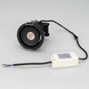 Встраиваемый светильник   9W Белый дневной 026871 CL-SIMPLE-R78-9W 45deg 220V IP20  поворотный  круглый черный