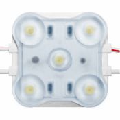 Светодиодный модуль герм. 4led Белый 2835smd 12V квадратный с линзой ELF VIVO+ IV 2835W Светодиодный модуль герм. 4led Белый 2835smd 12V квадратный с линзой ELF VIVO+ IV 2835W