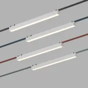 Трековый светильник  24W Белый теплый BELTY LINEAR DK5577-WH IP20 на шинопровод белый