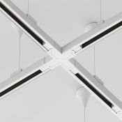 Коннектор Х-образный Trinity TRA005CX-31W белый