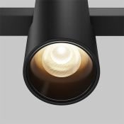 Трековый светильник  7W Белый теплый Альфа/Alfa Exility 50deg TR122-2-7W3K-B на шинопровод черный