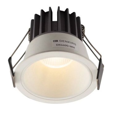 Встраиваемый светильник   7W Белый теплый DENKIRS GRENA DK4400-WH 220V IP20 круглый белый