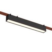 Трековый светильник  12W Белый-MIX BELTY SMART LINEAR DK5674-BK IP20 на шинопровод черный