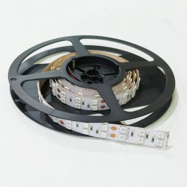Светодиодная лента Красный 5060 24V 28.8W/m 120Led/метр 2 метра Уценка!!!