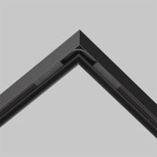 Коннектор питания угловой гибкий 15см Exility TRA034CPC-42B-15-1 черный
