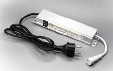 Блок питания для гирлянд PC-24V-W-1.5M-30 ALEDUS 220/24 В, 30 Вт, 1.5 м, белый, с вилкой