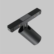 Трековый светильник   5W Белый теплый - белый TR176-1-5WTW-M-B Фокус / Focus Led Basity 3000K/6000K на магнитный шинопровод черный