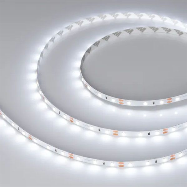 Светодиодная лента Белый 2835 12V  2W/m 60Led/метр 029752(2) RT-A60-8mm 6000K  LUX