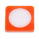 Встраиваемый светильник   5W Белый теплый 022534 LTD-80x80SOL-R-5W 3000K 220V IP40 квадратный оранжевый Уценка!!!