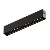 Трековый светильник однофазный   9W Белый-MIX SMART GRILL DK8001-BK IP20 на шинопровод управляемый черный