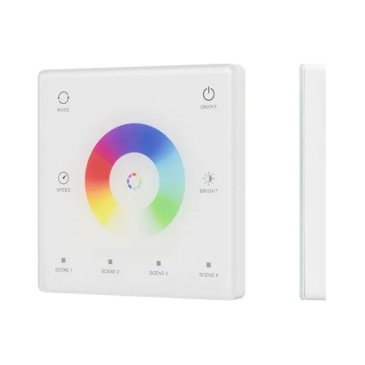 Панель встраиваемая Sens 059244 SMART-SPI-801-11-4SC-RGBW-SUF White (3V, 2.4G)