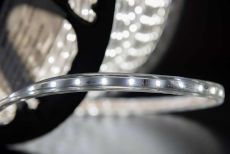 Светодиодная лента Белый 3528 220V  60Led/м герм 00000001103 LT360-W-100 IP68