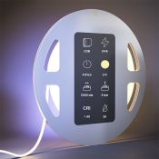 Светодиодная лента Белый теплый COB 24V  4W/m 480Led/метр 201065 Ultra 3000K