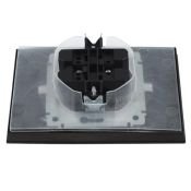 Штепсельная розетка встраиваемая двойная IEK BRITE 16А BR-R26-16-44-K45-F РСбш12-3-44-БрТБ с крышкой в сборе бронза IP44