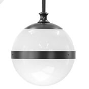 Люстра на штанге Lightstar без лампы 813197 GLOBO 9х40W E14 белый/черный