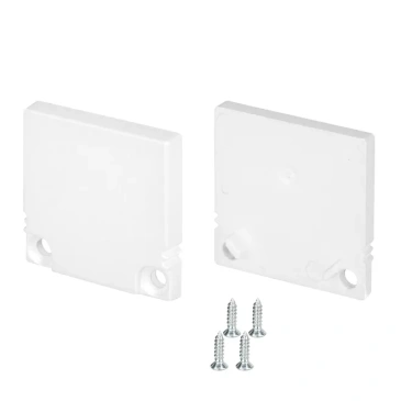 Заглушка SL-SLIM20-H20 WHITE глухая (комплект) 047636