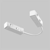 Коннектор питания угловой 15см Exility TRA034CPC-42W-15-1 белый