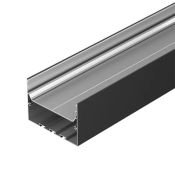 алюминиевый профиль ARH-POWER-W100H70-2000 BLACK 056214