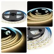 Светодиодная лента Белый дневной 2835 12V 14.4W/m 180Led/метр LSE-263 Эконом 10мм IP20 Светодиодная лента Белый дневной 2835 12V 14.4W/m 180Led/метр LSE-263 Эконом 10мм IP20