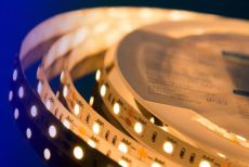 Светодиодная лента Белый теплый 5060 12V 14.4W/m 60Led/метр 00-00000516 DSG 5050 WW 60L-V12-IP33 LUX
