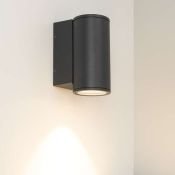 светильник  12W Белый теплый 029976 LGD-FORMA-WALL-R90-12W 220V IP54 цилиндр накладной серый