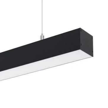 Подвесной светильник  35W Белый дневной 056144 SP-LINE-HANG-5050-L1050 230V IP33 с датчиком движения прямоугольный черный