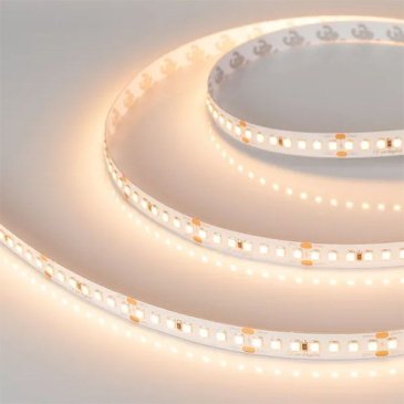 Светодиодная лента Белый теплый 2835 24V 17W/m 168Led/метр 025149(2) RT-A168 2700К CRI98 LUX