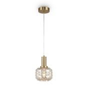 Подвесной светильник без лампы 40W Феро / Fero FR5366PL-01BS янтарный