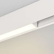 Магнитный трековый светильник  6W Белый теплый MAG-FLAT-45-L205 100deg  24V на магнитный шинопровод белый 026944