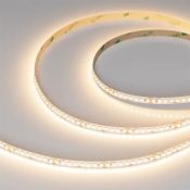 Светодиодная лента Белый теплый 2835 24V 15W/m 176Led/метр 048134 UL-A176-8mm 3000K