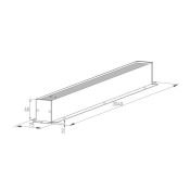 шинопровод магнитный MAG-TRACK-4560-F-3040 встраиваемый белый 028062(1)