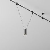 Трековый подвесной светильник 12W Белый дневной TR157-1-12W4K-B Фокус / Focus Led Flarity IP20 чёрный