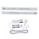 Фитосветильник  12W UL-00012710 ULB-P37-12W-SPFR-K WHITE 3М SET42 трековый набор из 2х штук с шинопроводом для  фотосинтеза IP40