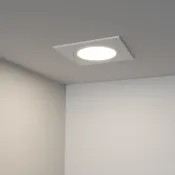 светильник   3W Белый теплый  020765  LTM-S60x60WH-Frost 110deg 220V квадратный встраиваемый белый