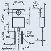 микросхема КР142ЕН18А /LM337T/