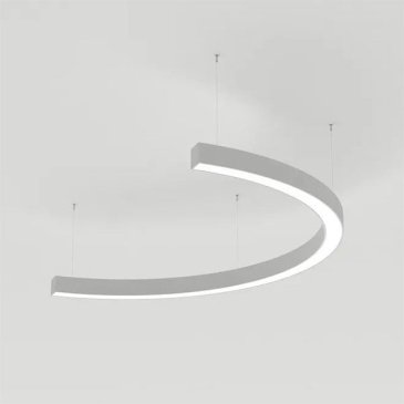 светильник   34W Белый теплый 034017(1) SP-LINE-HANG-ARC-C3535-D800 230V IP20  фигурный белый