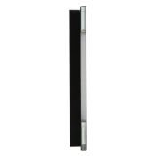 Рамка стеклянная 2 поста IEK BRITE BR-M22-G-31-K02 РУ-2-2-Бр черный матовый
