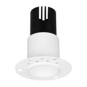 Встраиваемый светильник  15W Белый теплый 059162 MS-INVISIO-TRIMLESS-R55 36deg 220V IP20 круглый под шпаклевку круглый белый IP54
