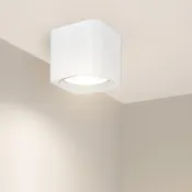 Накладной светильник  10W Белый дневной 046634 SP-DICE-S78x78 24deg 230V IP54 квадратный белый