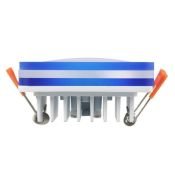 Встраиваемый светильник   5W Белый дневной  020836 LTD-80x80SOL-B-5W 4000K 220V IP40 квадратный синий Уценка!!!