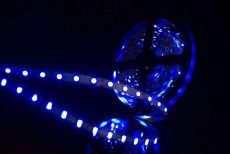 Светодиодная лента Синий 2835/3528 12V  4.8W/m 60Led/метр 00-00009469 SWG360-12-4.8-B-M